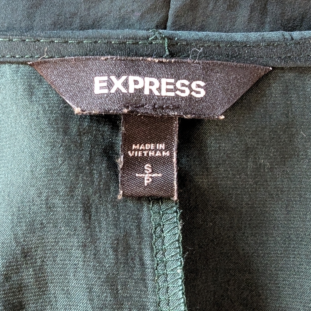 EXPRESS Ruffle Wrap Dress - Picture 8 of 8